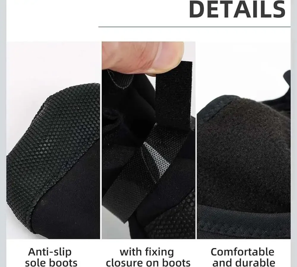 Ubxvamm Dog Paw Wound Recovery Boot - Breathable Anti-Lick Protector for Injured